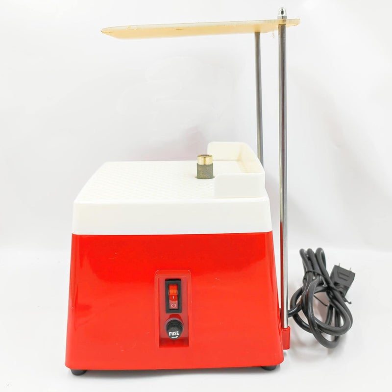 ZIYUCOOL Portable Stained Glass Grinder Machine,Stained Glass Making Tools 110V 65W Glass Diamond Ceramics Art Glass DIY Bench Grinder Tool Machine with 5PCS Grinder Bits - Image 3